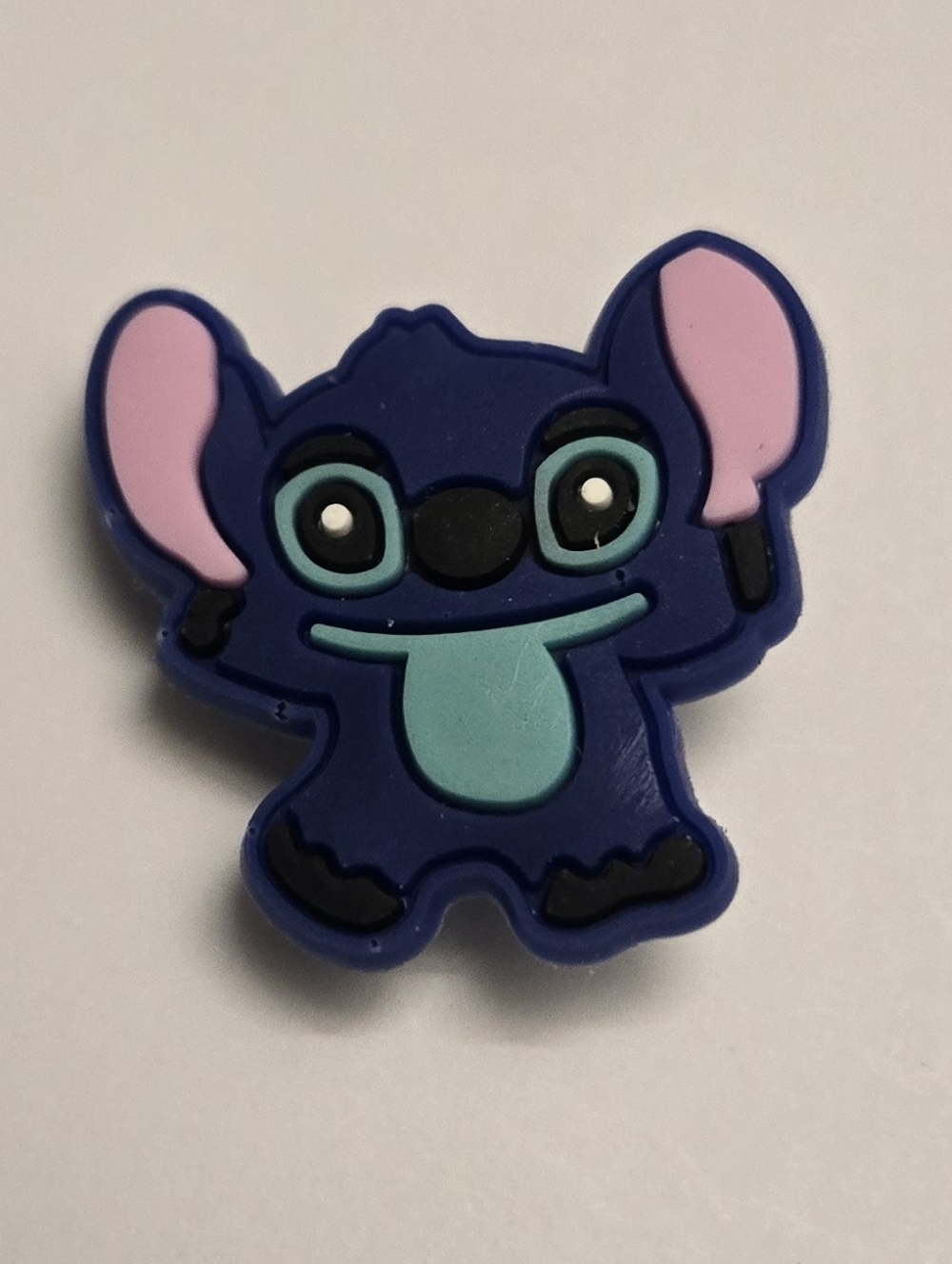 3/$10 Stitch Croc Charm Jibbitz Disney Blue Alien